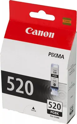 Картридж струйный Canon PGI-520BK 2932B004 черный для Canon iP3600/4600/MP540/620/630/980