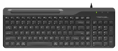 Клавиатура A4Tech Fstyler FK25 черный/серый USB slim [1530215]