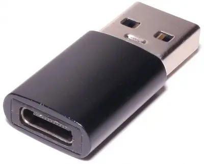 Адаптер Premier 6-071-3 USB 3.0 A(m) USB Type-C (f) черный пакет