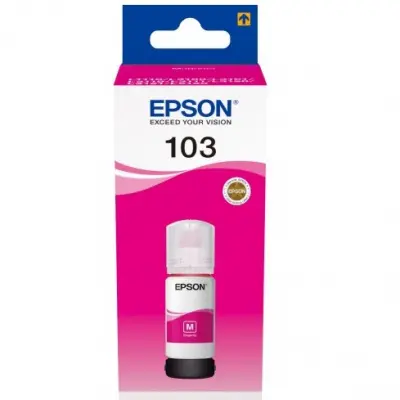 EPSON C13T00V398 Контейнер 003 с пурпурными чернилами для L3210, L3216, L3256, 65 мл.(cons ink)