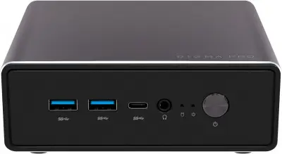 Неттоп Digma Pro Minimax U1 i3 1315U (1.2) 16Gb SSD512Gb UHDG Windows 11 Professional GbitEth WiFi BT 60W темно-серый/черный (DPP3-ADXW02)