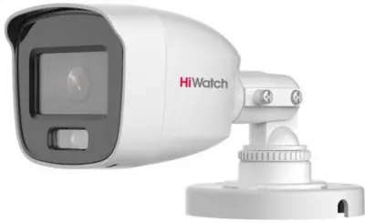 Камера видеонаблюдения аналоговая HiWatch DS-T200L (6 mm) 6-6мм HD-CVI HD-TVI цв. корп.:белый