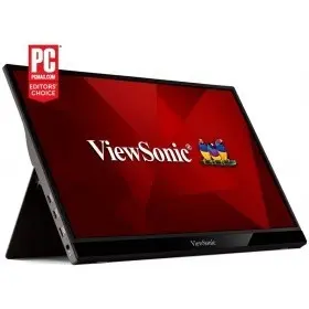LCD Viewsonic 15.6" VG1655 {IPS Portable Monitor 1920x1080 6ms 250cd/m2 178°/178° 50Mln:1 60Hz mini-HDMI 2*USB-С колонки Pivot Tilt Silver}