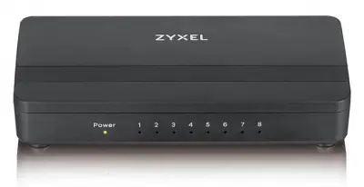 ZYXEL GS-108SV2-EU0101F  Коммутатор неуправляемый 8x10/100/1000BASE-T