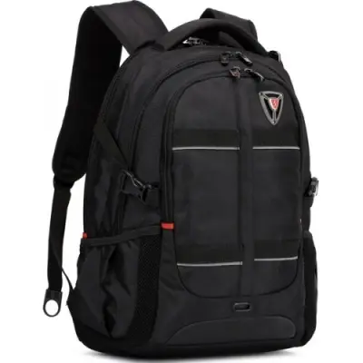 Рюкзак SUMDEX PJN-302 BK нейлон, черная, до 16"