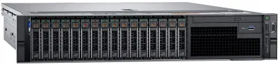 Сервер Dell PowerEdge R740 2x6244 2x64Gb x16 2x2.4Tb 10K 2.5" SAS H740p iD9En 5720 1G 4P 2x1100W 3Y PNBD Conf 5/ rails cma (PER740RU3-45)