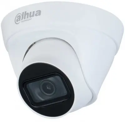 DAHUA DH-IPC-HDW1431T1P-0280B-S4 Уличная турельная IP-видеокамера 4Мп, 1/3” CMOS, объектив 2.8мм, ИК-подсветка до 30м, IP67, корпус: пластик