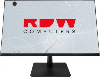Монитор RDW Computers 27" RDW2701K черный IPS 5ms 16:9 HDMI матовая 1000:1 250cd 178гр/178гр 1920x1080 60Hz VGA DP FHD (RUS)