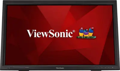 Монитор ViewSonic 23.6" TD2423 черный VA LED 25ms 16:9 DVI HDMI M/M глянцевая 3000:1 250cd 178гр/178гр 1920x1080 D-Sub FHD USB Touch 5.2кг