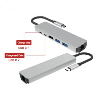 Perfeo USB Type-C dock. station 6 in 1 (PF-Type-C-13) [6588] [PF_B4658]