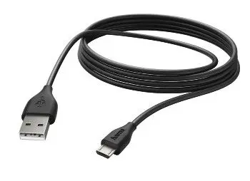 Кабель Hama 00173788 USB (m)-micro USB (m) 3м черный