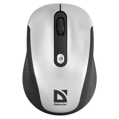 Defender Optimum MS-125 Nano Silver-Black USB [52125] {4 кнопки,1000/2000 dp}