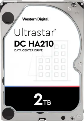 2Tb WD Ultrastar DC HA210 {SATA 6Gb/s, 7200 rpm, 128mb buffer, 3.5"} [1W10002/1W10025/HUS722T2TALA604]