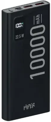 Мобильный аккумулятор Hiper EP 10000 10000mAh QC PD 3A белый (EP 10000 WHITE)