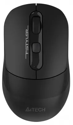 Мышь A4Tech Fstyler FB10C черный оптическая (2400dpi) беспроводная BT/Radio USB (4but)