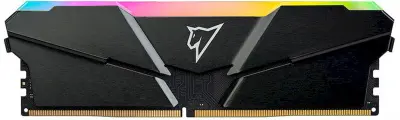 Память DDR4 2x8GB 3200MHz Netac NTSRD4P32DP-16E Shadow RGB RTL Gaming PC4-25600 CL16 DIMM 288-pin 1.35В kit Intel с радиатором Ret