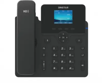 Телефон IP Dinstar C62GP черный