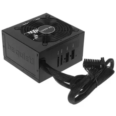 BeQuiet! SYSTEM POWER 9 500W CM / ATX 2.4, APFC, 80 PLUS Bronze, 120mm fan, semi-modular / BN301