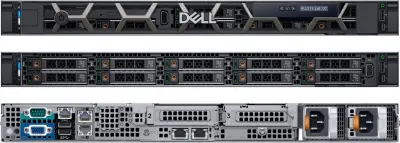 Сервер Dell PowerEdge R440 1x4114 2x16Gb 2RRD x4 2x1Tb 7.2K 3.5" SATA RW H730p LP iD9En 1G 2Р 1x550W 3Y NBD Conf 1 (210-ALZE-206)