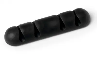 Клипса для проводов Durable Cavoline Clip 4 (504037) пластик темно-серый