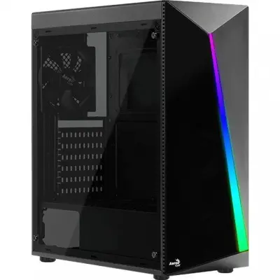 Aerocool Shard A-BK-v(1) черный без БП ATX 7x120mm 2xUSB2.0 1xUSB3.0 audio bott PSU [56319]