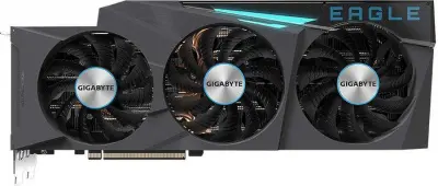 Видеокарта Gigabyte PCI-E 4.0 GV-N3080EAGLE OC-10GD 2.0 LHR NVIDIA GeForce RTX 3080 10240Mb 320 GDDR6X 1755/19000/HDMIx2/DPx3/HDCP Ret