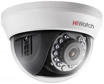 Камера видеонаблюдения аналоговая HiWatch DS-T591(C) (3.6 mm) 3.6-3.6мм HD-CVI HD-TVI цветная корп.:белый