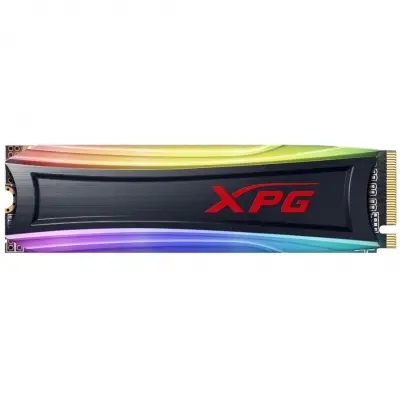 M.2 2280 4TB ADATA XPG SPECTRIX S40G RGB Client SSD [AS40G-4TT-C] PCIe Gen3x4 with NVMe, 3500/1900, IOPS 290/240K, MTBF 2M, 3D TLC, 2560TBW, 0.35DWPD, Customizable RGB lighting, Heatsink, RTL (776019)