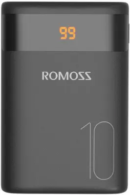 Мобильный аккумулятор Romoss Ares 10 10000mAh 1A 2xUSB черный