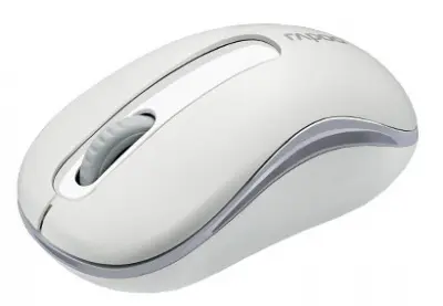 Мышь Rapoo M10 белый оптическая (1000dpi) беспроводная USB (2but)