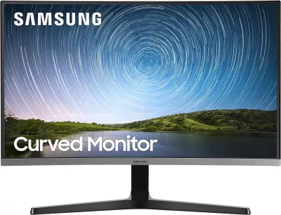 Монитор Samsung 31.5" Curved C32R500FHR темно-серый VA LED 16:9 HDMI матовая 250cd 178гр/178гр 1920x1080 D-Sub FHD 5.9кг