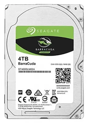 4TB Seagate Mobile Barracuda Guardian (ST4000LM024) {SATA 6.0Gb/s, 5400 rpm, 128mb buffer}