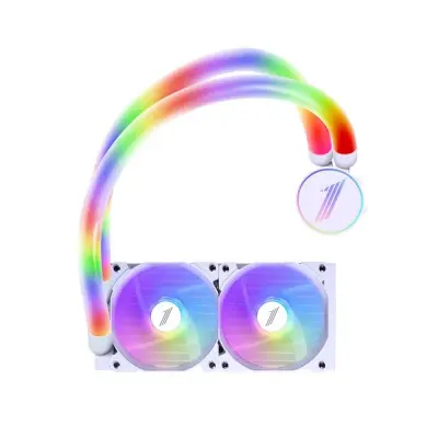 1STPLAYER MOTHRA MT240 White / ARGB / 2x120mm fans / MT240-WH
