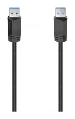 Кабель Hama H-200624 00200624 USB A(m) USB A(m) 1.5м черный