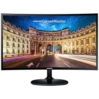 LCD Samsung 27" C27F390FHM черный {VA curved LED 1920x1080 4ms 16:9 250cd 178/178 HDMI D-Sub} [LC27F390FHMXUE]