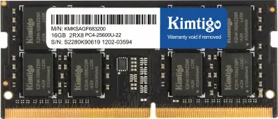 Память DDR4 16Gb 3200MHz Kimtigo KMKSAGF683200 RTL PC4-25600 CL22 SO-DIMM 260-pin 1.2В single rank Ret