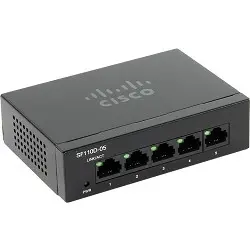 Cisco SB SF110D-05-EU Коммутатор 5-портовый SF110D-05 5-Port 10/100 Desktop Switch