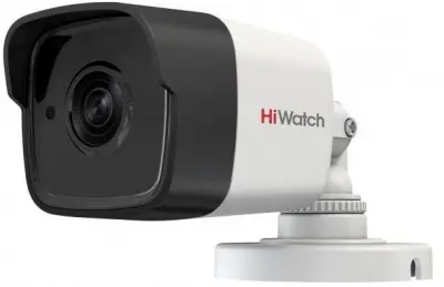 Камера видеонаблюдения аналоговая HiWatch DS-T500A(B) (2.8MM) 2.8-2.8мм HD-TVI цв. корп.:белый