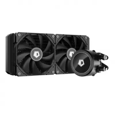 СВО ID-Cooling FROSTFLOW X 240 LITE {LGA20XX/1700/1200/115X/AM5/AM4 (6шт/кор,TDP 250W, Черный, Помпа с White LED подств., PWM, DUAL FAN 120mm)} RTL