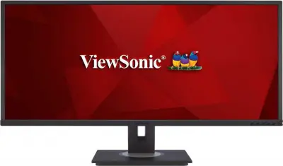 Монитор ViewSonic 34" VG3448 черный VA LED 5ms 21:9 HDMI M/M полуматовая HAS Piv 3000:1 300cd 178гр/178гр 3440x1440 60Hz DP USB 8.6кг