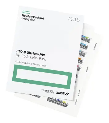 Наклейка HPE Q2015A LTO-8 Ultrium RW Bar Code Label Pack