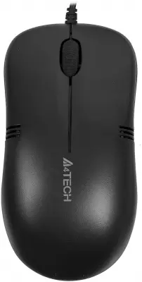 Мышь A4Tech OP-560NUS черный оптическая (1200dpi) silent USB (3but)