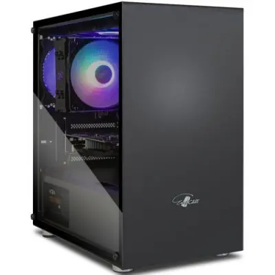 Корпус mATX Eurocase M10 без БП 3 ARGB black
