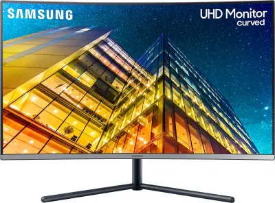 Монитор Samsung 31.5" LU32R590CWRXEN черный VA LED 16:9 HDMI матовая 2500:1 250cd 178гр/178гр 3840x2160 DisplayPort Ultra HD 5.5кг