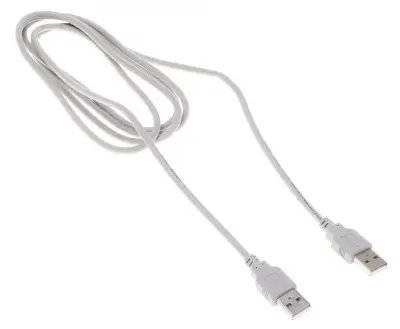 Кабель Buro USB A(m) USB A(m) 1.8м (BHP RET USB_AM18) серый блистер
