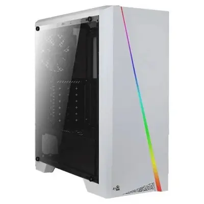 MidiTower Aerocool Cylon White без Б/П  ATX, (PGS-V)