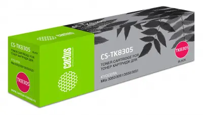 Картридж лазерный Cactus CS-TK8305 TK-8305 черный (25000стр.) для Kyocera Mita 3050/3051/3550/3551