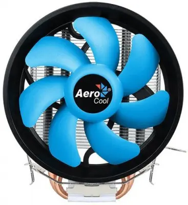 Устройство охлаждения(кулер) Aerocool Verkho 2 Plus Soc-AM5/AM4/1151/1200/1700 4-pin 18-27dB Al+Cu 115W 444gr Ret