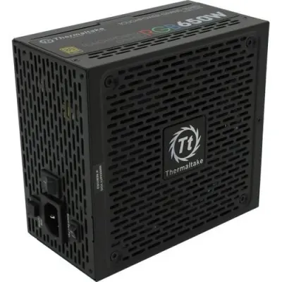Блок питания Thermaltake ATX 650W Toughpower Grand RGB Sync 80+ gold (24+4+4pin) APFC 140mm fan color LED 9xSATA Cab Manag RTL [PS-TPG-0650FPCGEU-S]