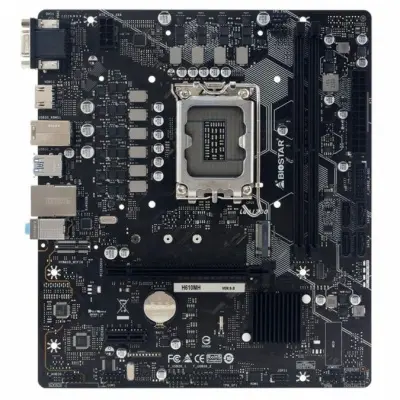 Biostar H610MH {Socket 1700, IntelH610, 2xDDR4-3200, D-SUB+HDMI, 1xPCI-Ex16, 1xPCI-Ex1, 4xSATA3, 1xM.2, 8 Ch Audio, GLan, (4+4)xUSB2.0, (2+2)xUSB3.2, 1xPS/2, mATX} RTL